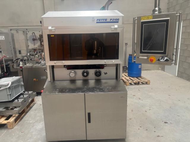 2x Rotary tablet press FETTE P2100