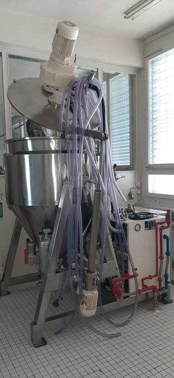 Vacuum homogenizing unit Fryma MZM/VK 500