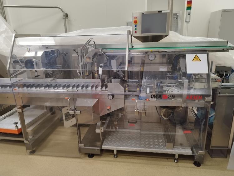 Blister line IMA TR135 with cartoning machine IMA A83