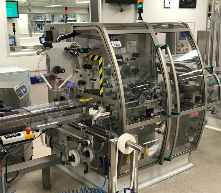 Tamper evident machine NERI BL400VTE