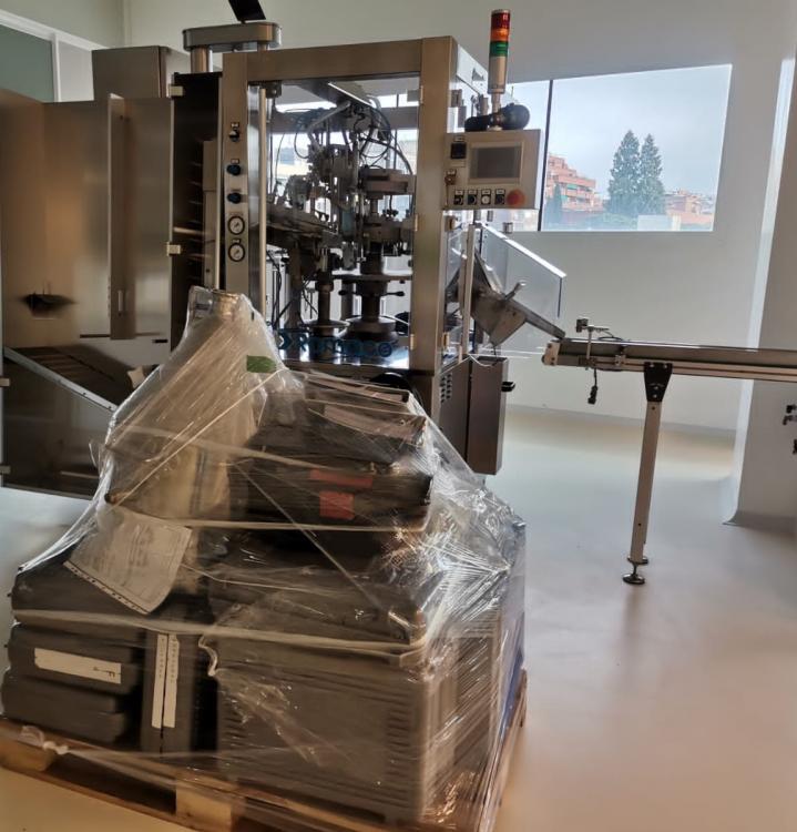 Tube line for plastic tubes ROMACO Unipac 20100