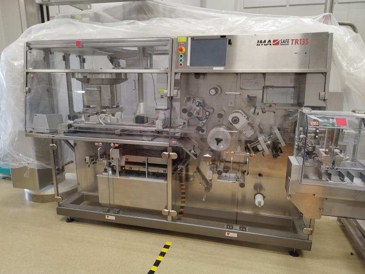 Blister line IMA TR135 with cartoning machine IMA A83