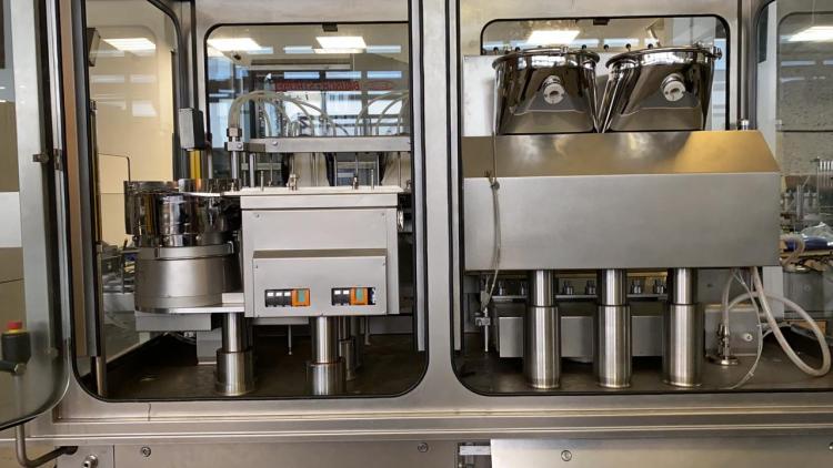 Powder line for vials Bausch & Stroebel