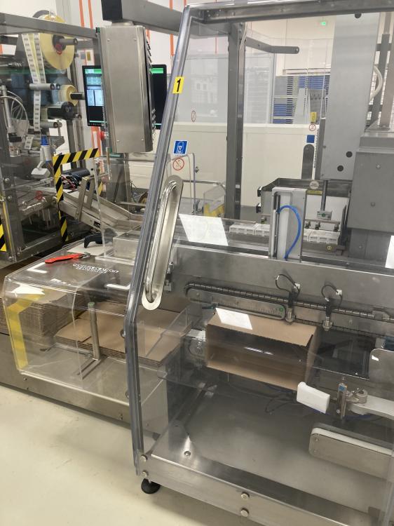 blister line Marchesini MB430 for blisters PVC/ALU