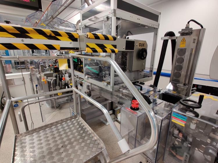 Blister line for blisters PVC/Aclar IMA C90