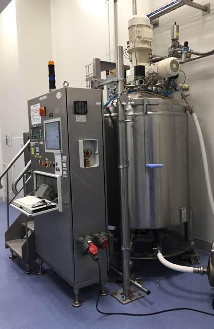 VMI Suppository mass manufacturing facility