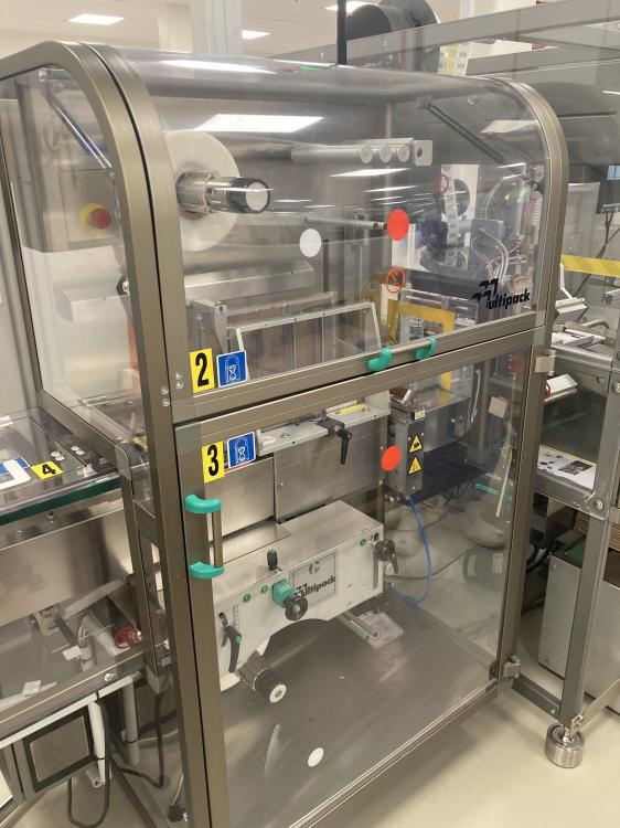 blister line Marchesini MB430 for blisters PVC/ALU