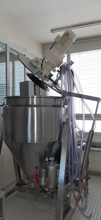 Vacuum homogenizing unit Fryma MZM/VK 500