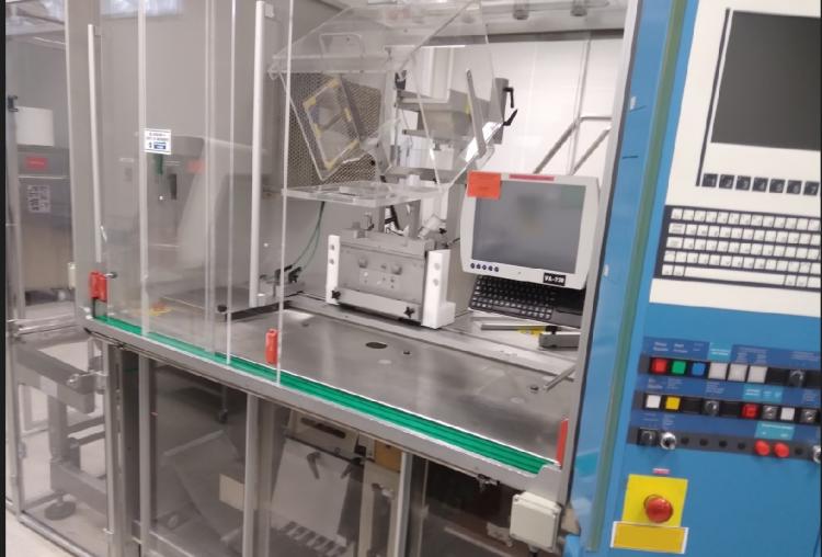 Blister line for blister Alu/Alu Uhlmann 1030 with cartoner Uhlmann C130