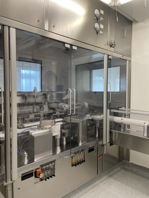 Ampoule filling line BOSCH