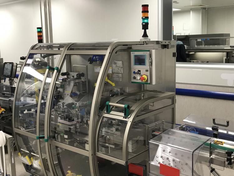 Blister line for blisters PVC/Aclar IMA C90