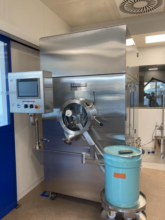 Tablet coating machine OHARA LABCOAT 100