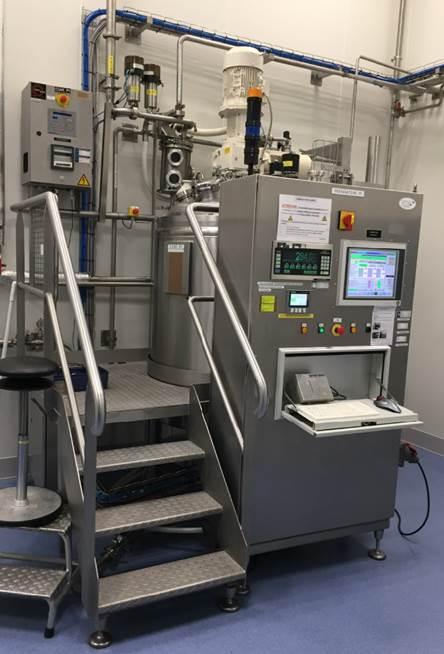 VMI Suppository mass manufacturing facility