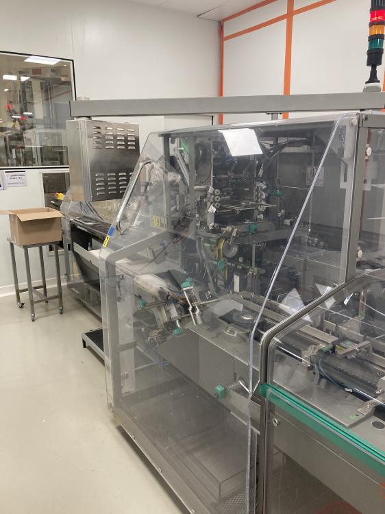 blister line Marchesini MB430 for blisters PVC/ALU