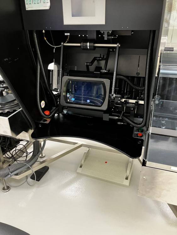 Semi-automatic inspection machine for vials SEIDENADER V90-AVSB/75-LR