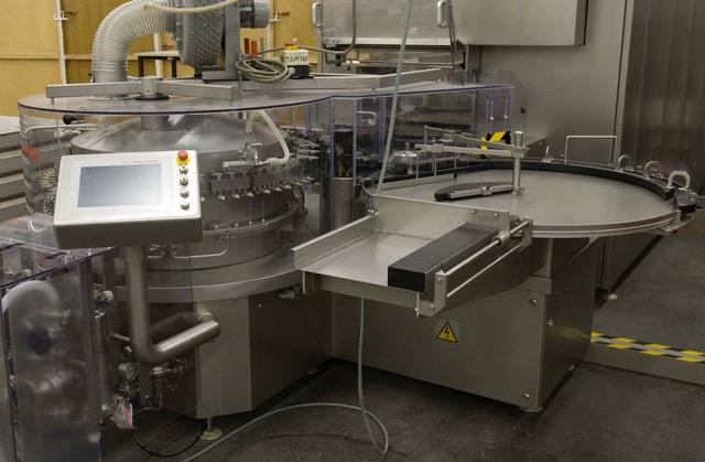 Powder line for vials Bausch & Stroebel