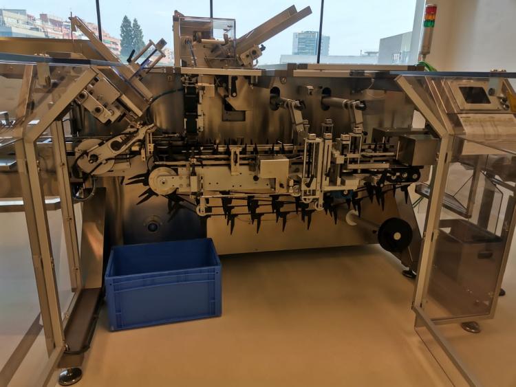 Tube line for plastic tubes ROMACO Unipac 20100
