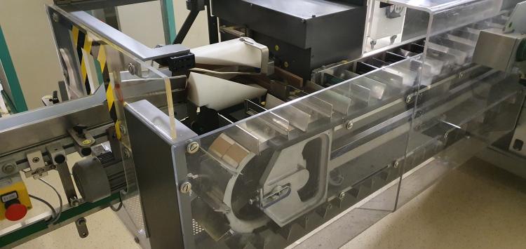 Cartoning machine for bottles Marchesini MA80